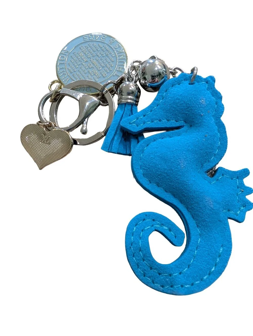 Louis Vuitton Trunks & Bags Charm 35mm (1) & (1) Louis Vuitton Heart Charm